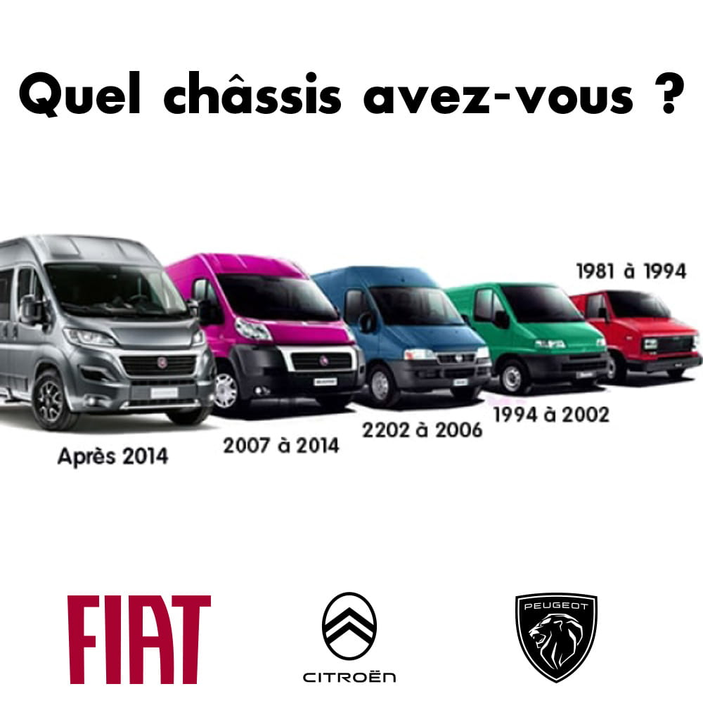 Tapis cabine LUXE Ducato de 2007 à 2026