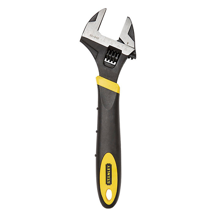 Clé à molette ouverture maximale 33 mm Stanley 0-90-949 en chrome vanadium L.254 mm