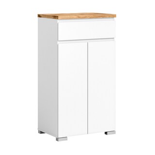 Schuhschrank Shoelove Weiß/Nox Oak-Optik 60x109x40 cm