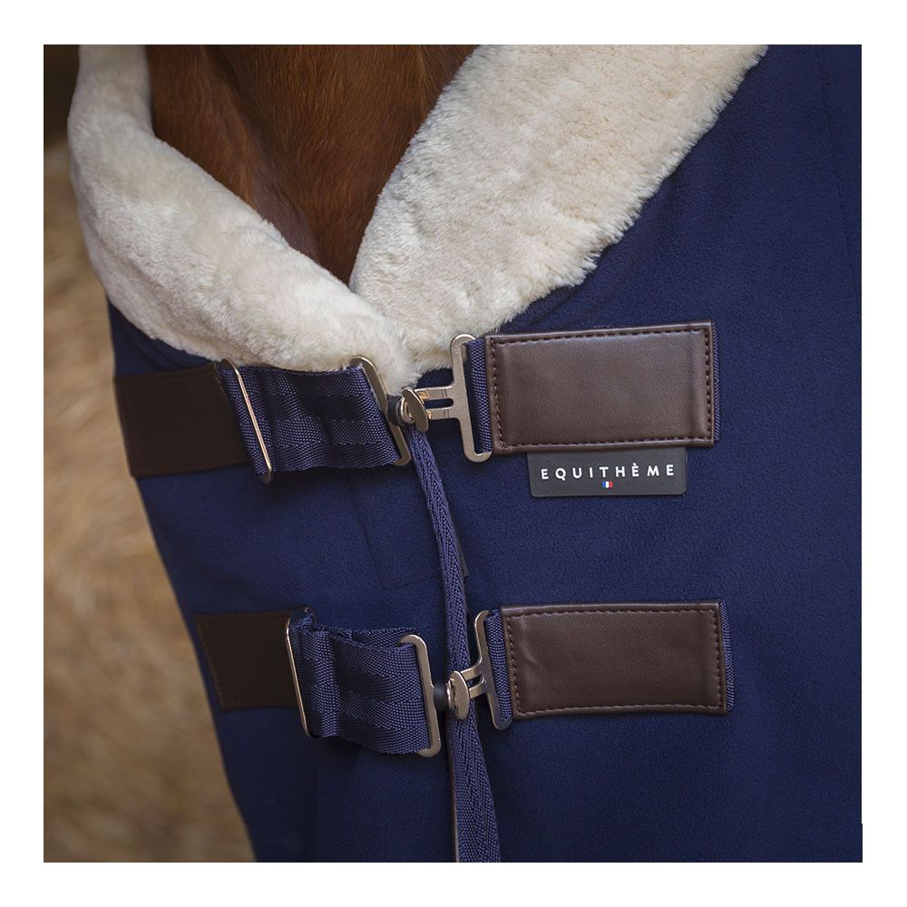 Equitheme TEDDY - Chemise polaire marine