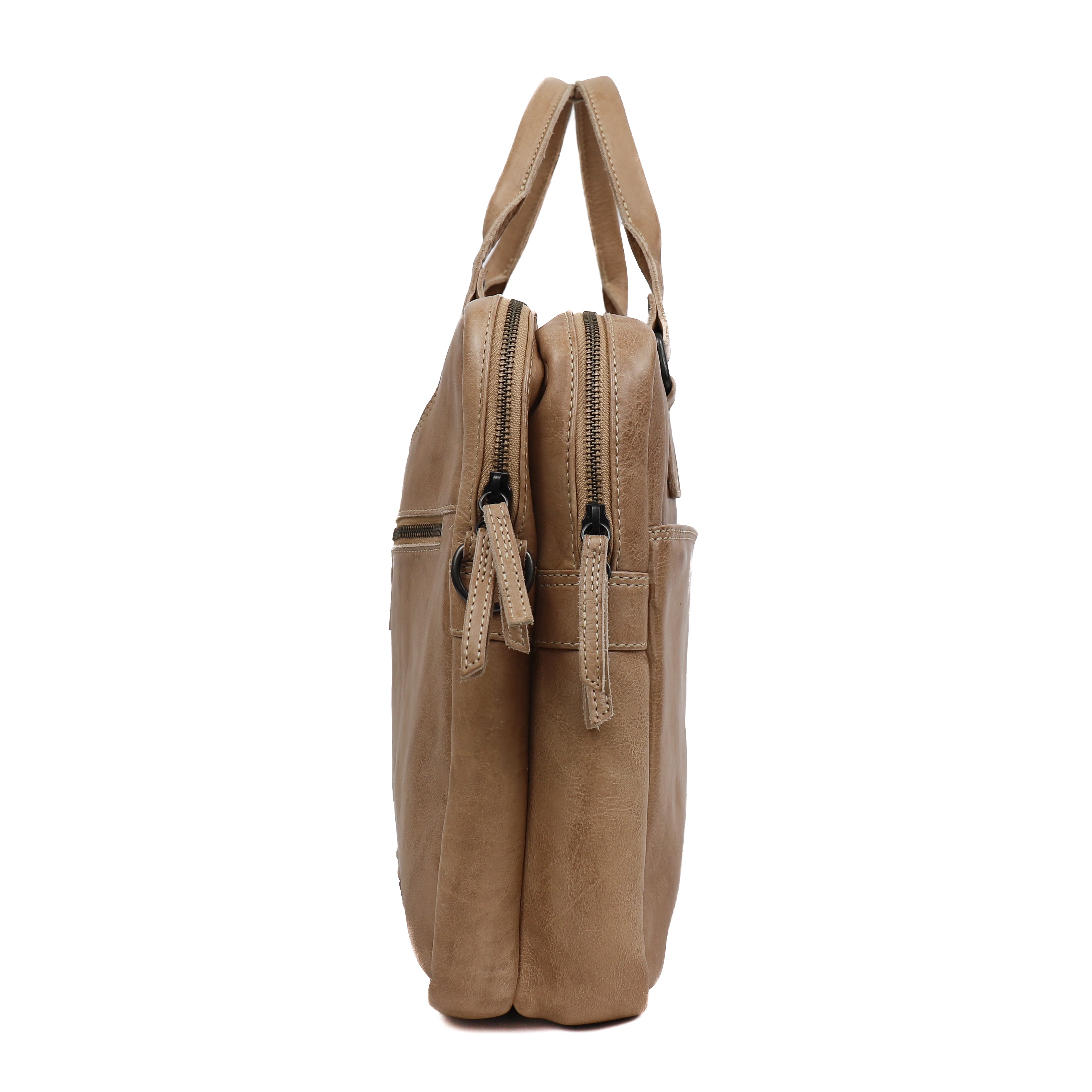 Laptoptas 'Leandro' beige Beige