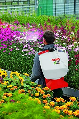 SOLO 441 Akku Rückenspritze - Drucksprüher Made in Germany, Weiß
