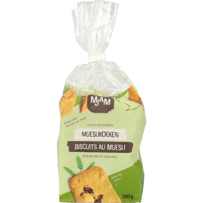mjam Mueslikoek Spelt Bio 200 Gram