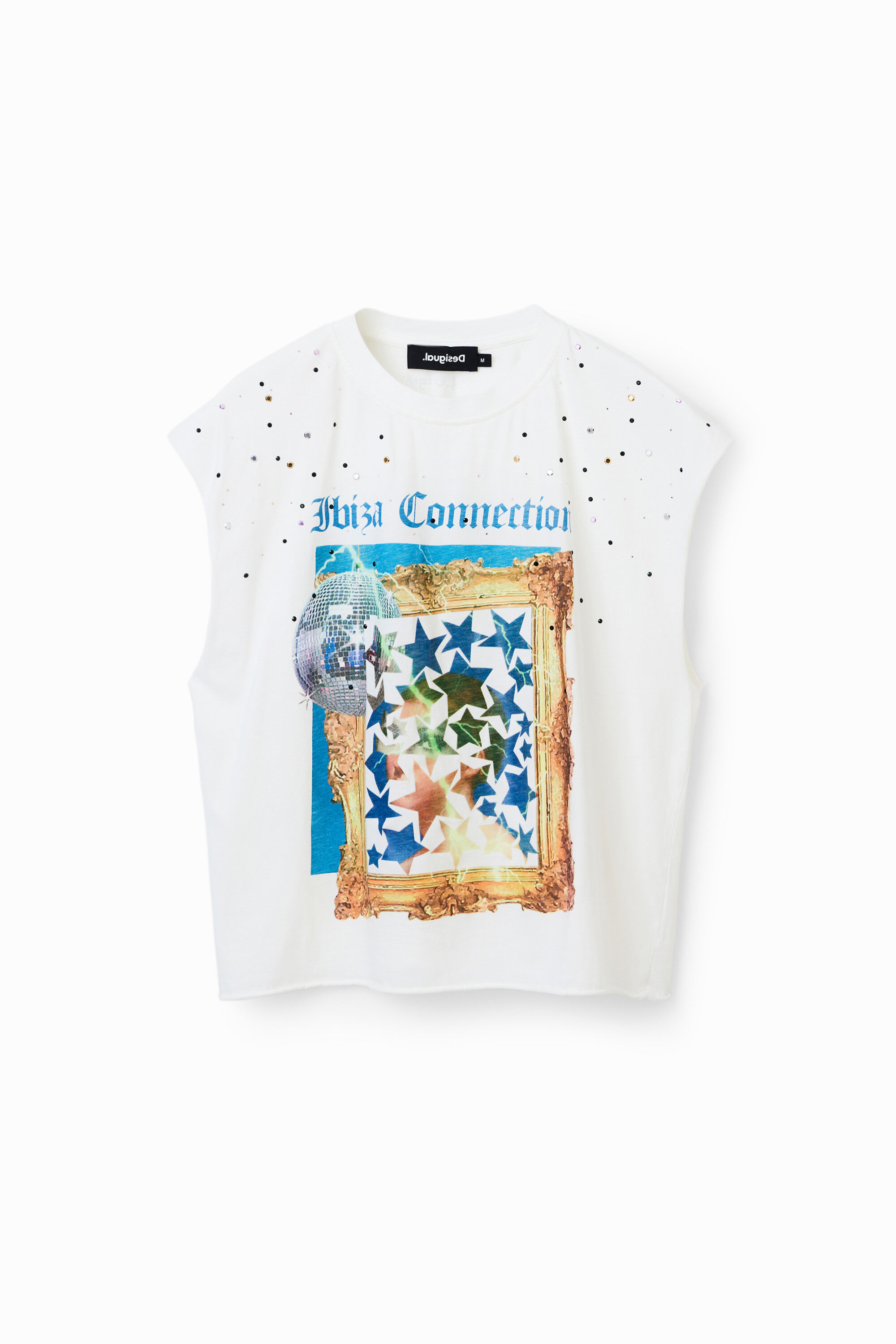 T-shirt disco clous