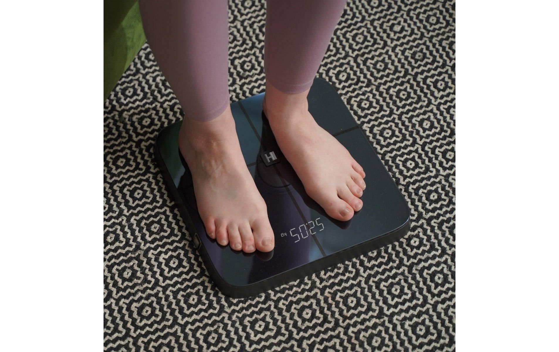 Körperanalysewaage Body Screen TX Schwarz<br>Personenwaage für Körperanalyse