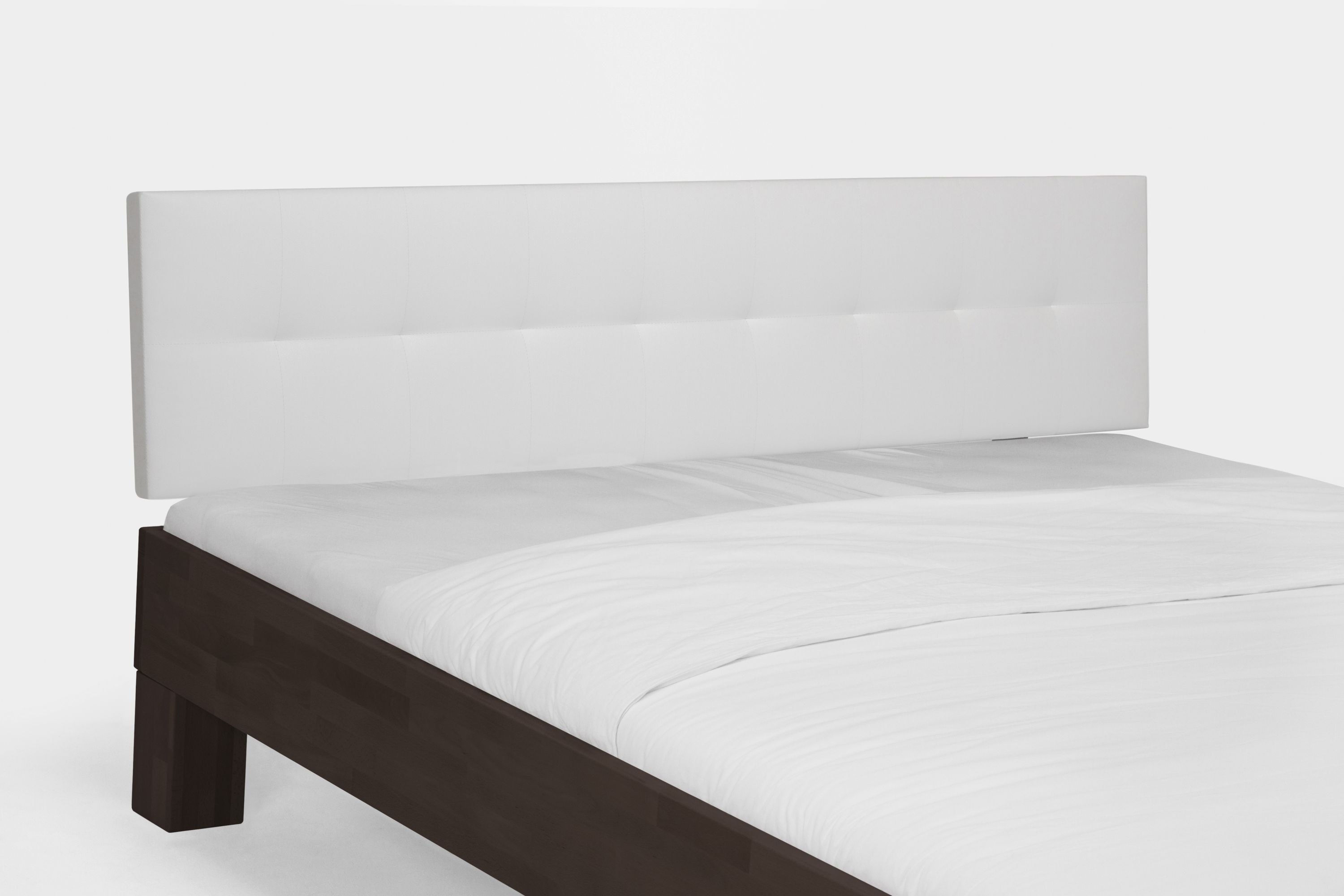 Holzbett Classic 200 x 190 cm Buche Wenge Lackiert
