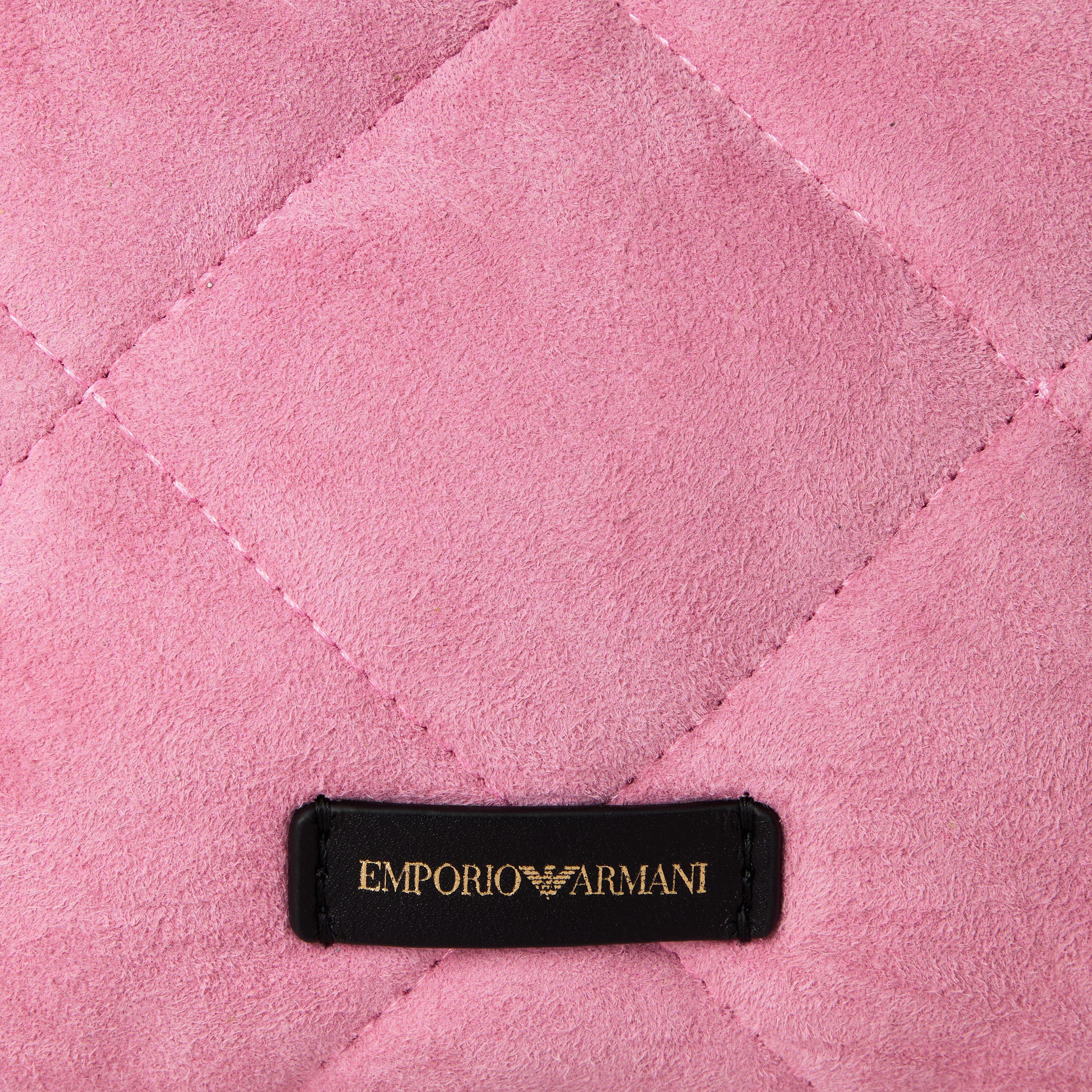 Emporio Armani Suede Handle Bag