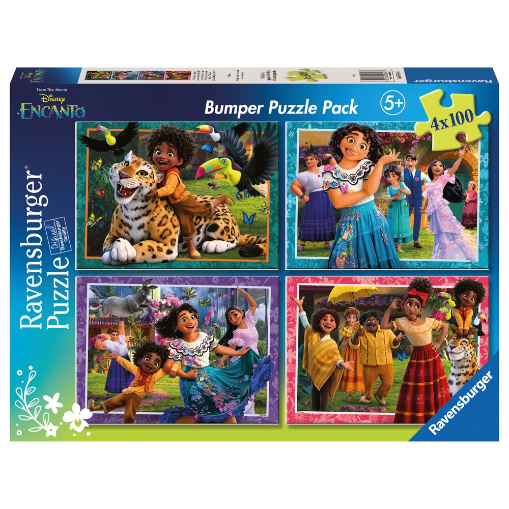 Ravensburger Encanto 4 x 100-teiliges Puzzle-Bumperpack