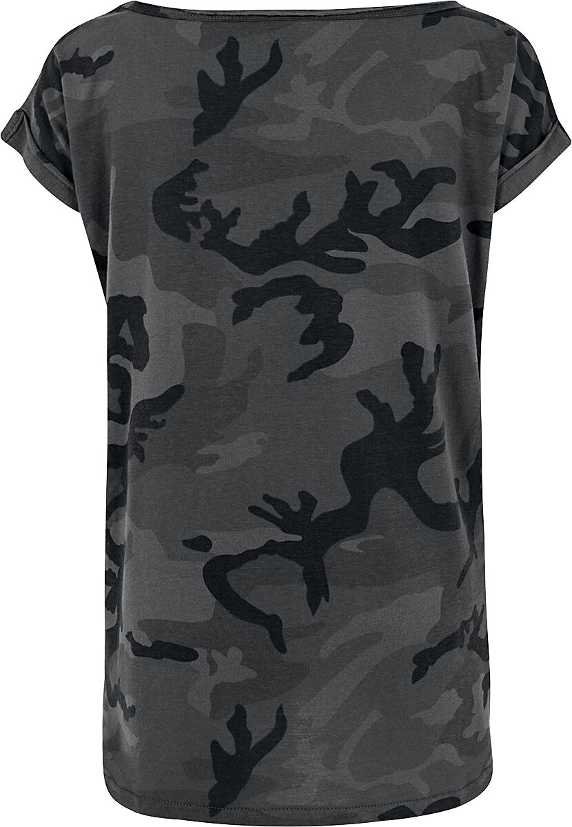 T-shirt Camouflage Back Shaped | Urban Classics T-Shirt Manches courtes