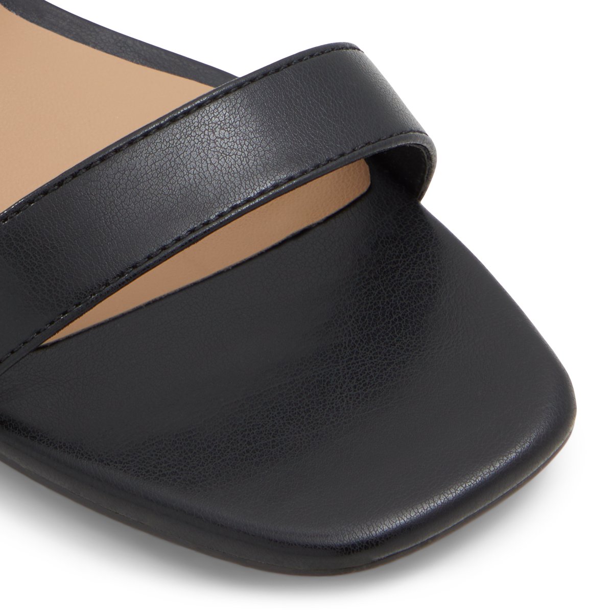 K STUDIO-Withe-Mules Sandales - Talon bloc - Noir/Noir