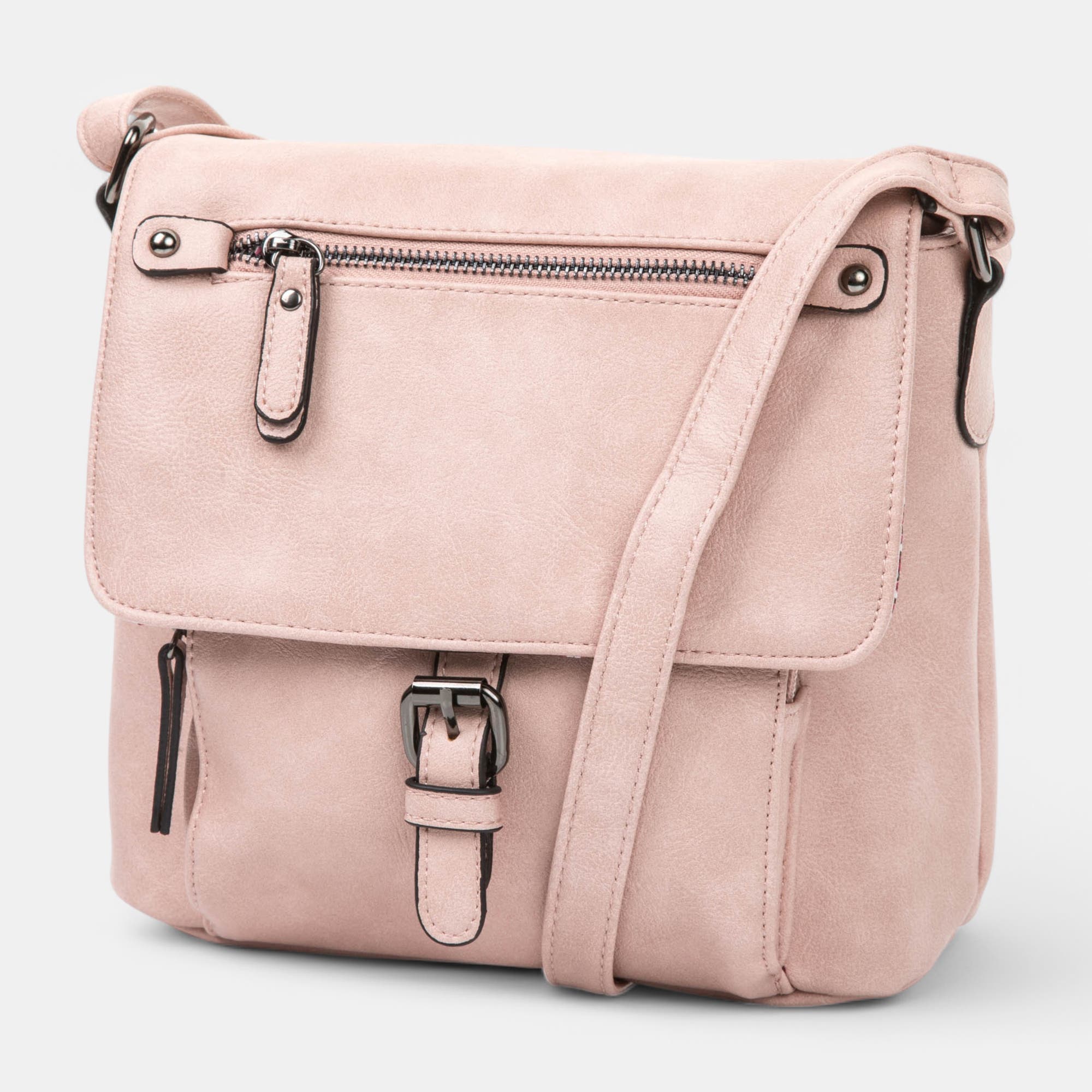 Sac bandoulière rose