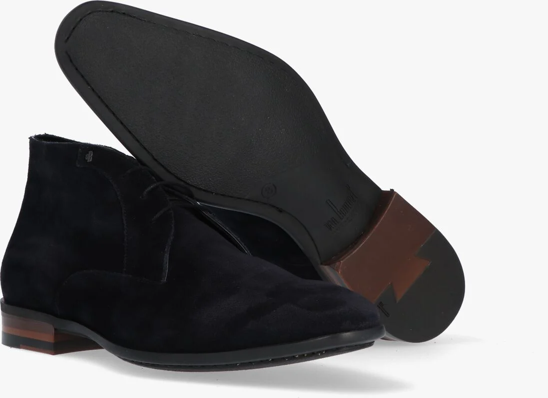 VAN BOMMEL blauwe van bommel veterschoenen sbm-50022