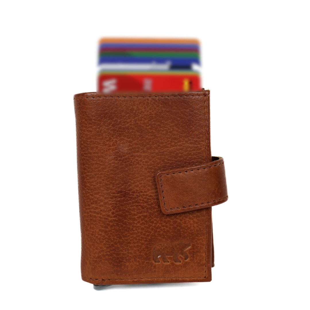 XL Pasjeshouder 'Mo' cognac COGNAC