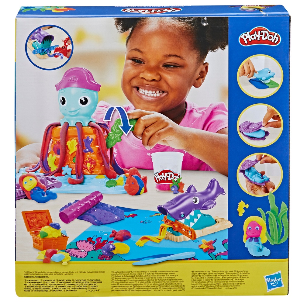 Play-Doh Abenteuer-Spielset „Oktopus und Freunde“