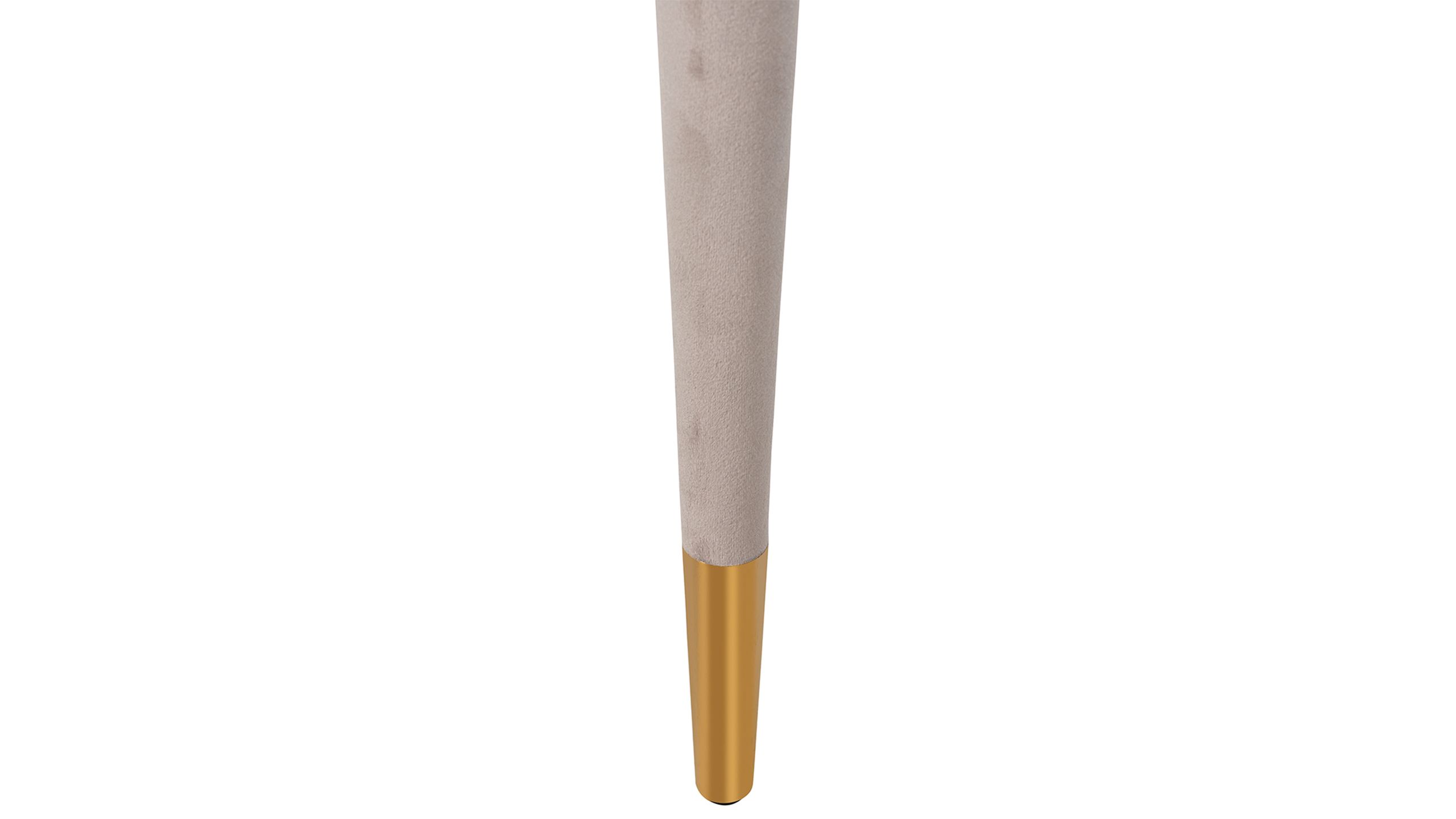Eetkamerstoel 210753 Khaki Velvet Gia B59 x D58 x H81 cm