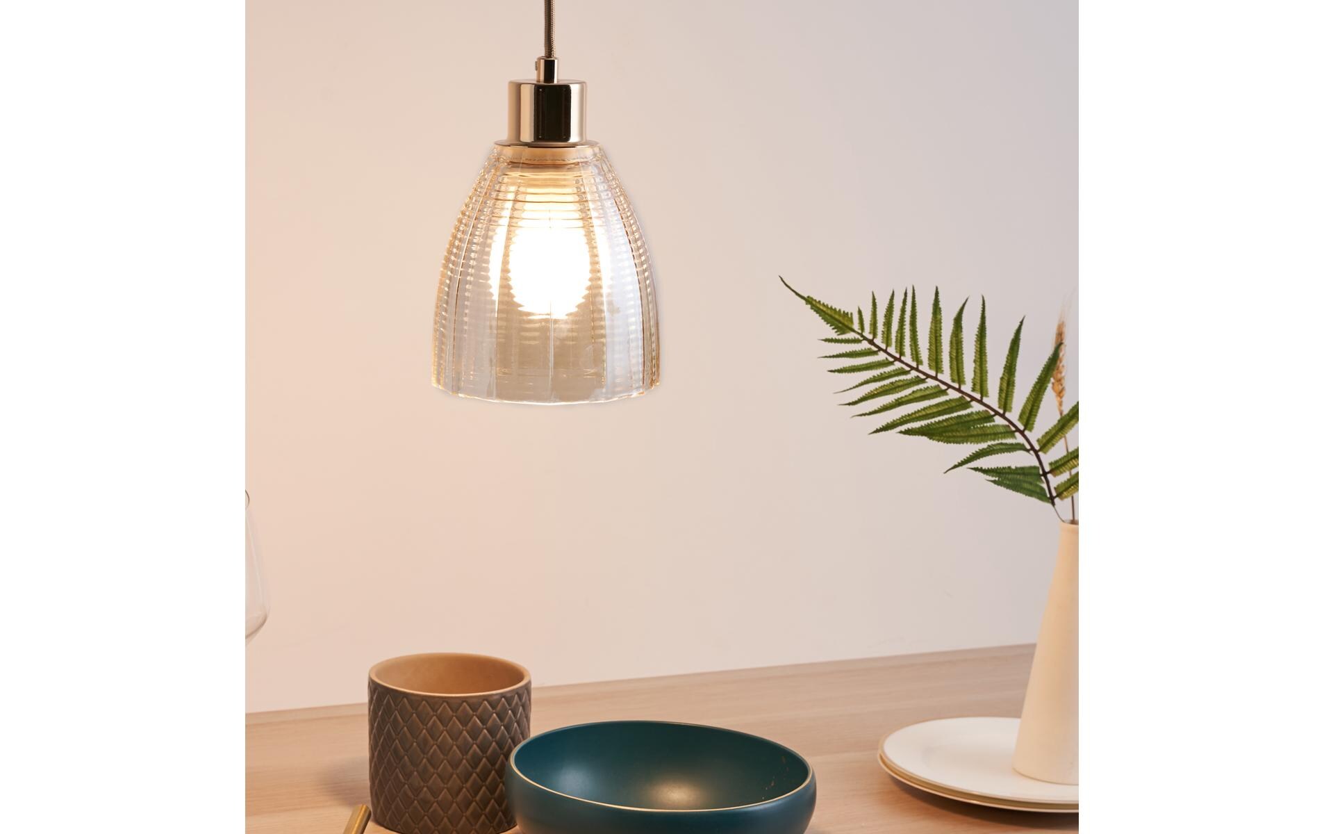 Pendelleuchte Gleaming Gold 1x E27, Gold / MessingLampen