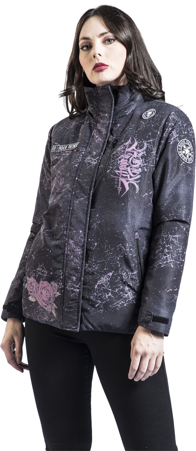 Veste Rock Rebel Avec Imprimé Crâne | Rock Rebel by EMP Veste d'hiver