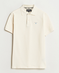 Barbour Lifestyle Tartan Pique Polo White