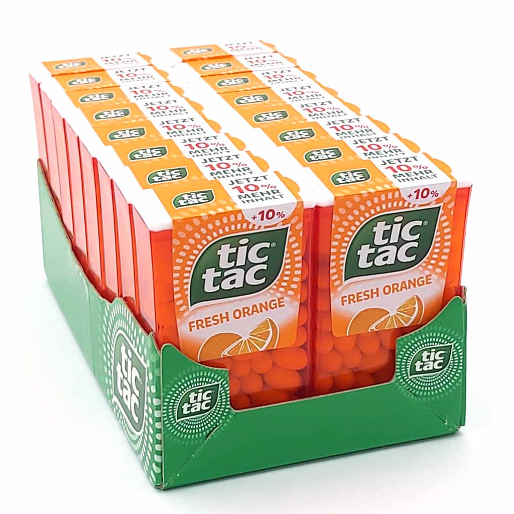 Tic Tac fresh Orange 16x54g = 864g MHD:25.6.25