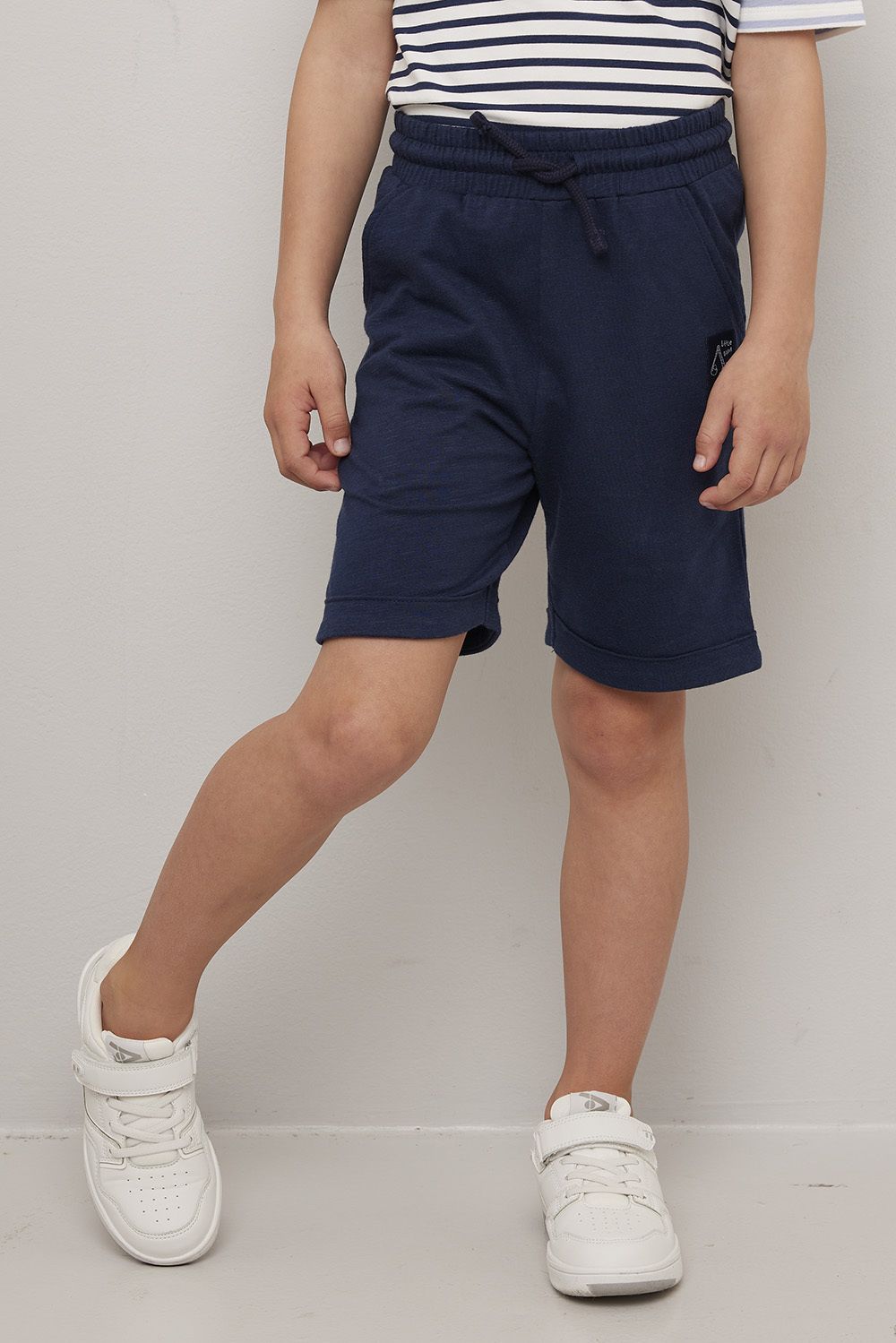 Shorts i slub jersey Sondre