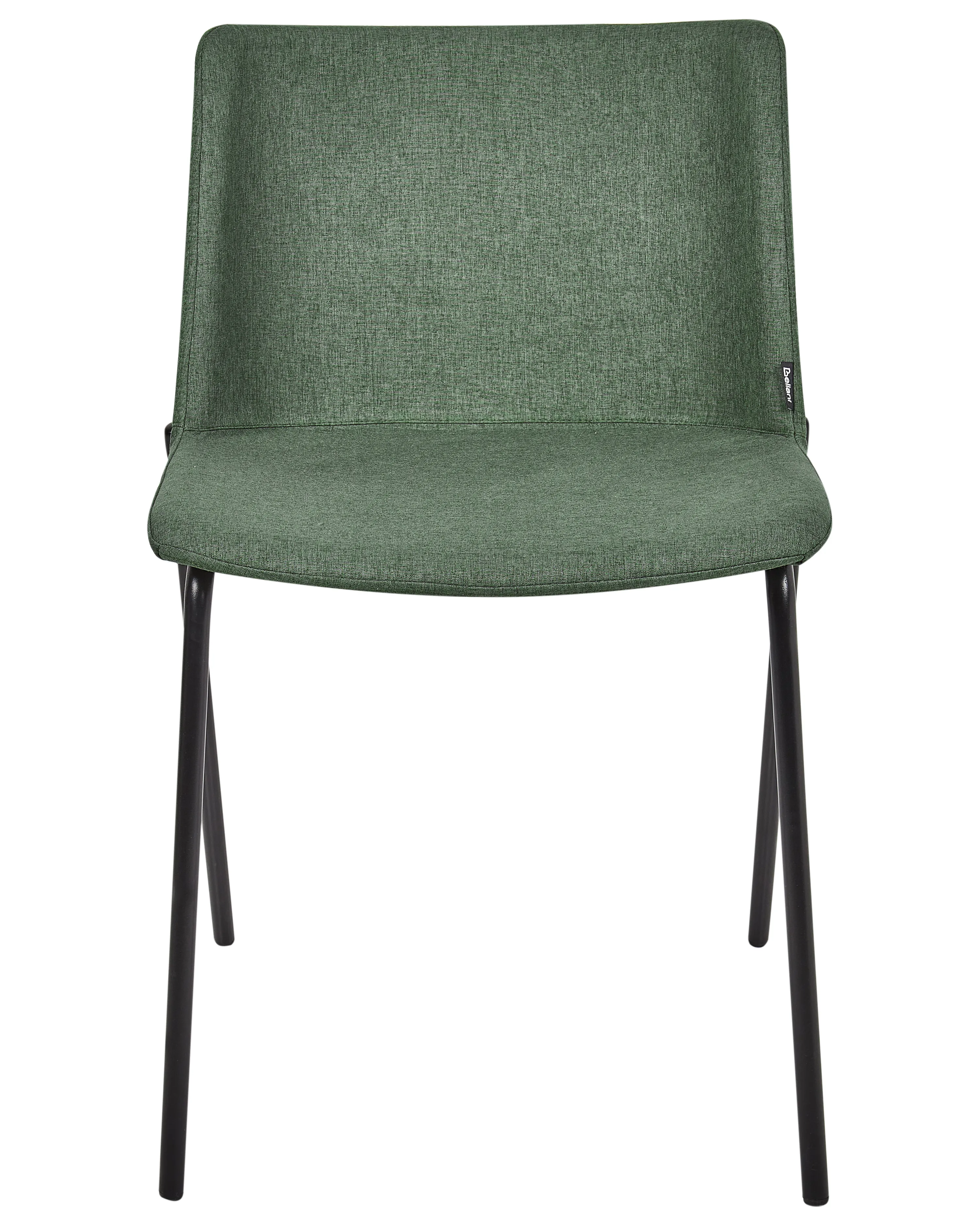 Set van 2 eetkamerstoelen ESBON Donkergroen