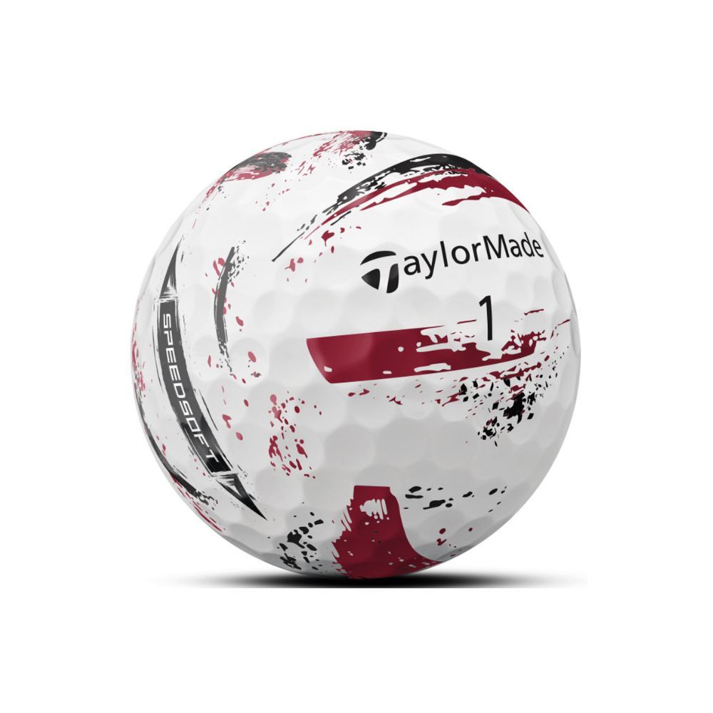 SpeedSoft Ink Golfball Rød/Hvit
