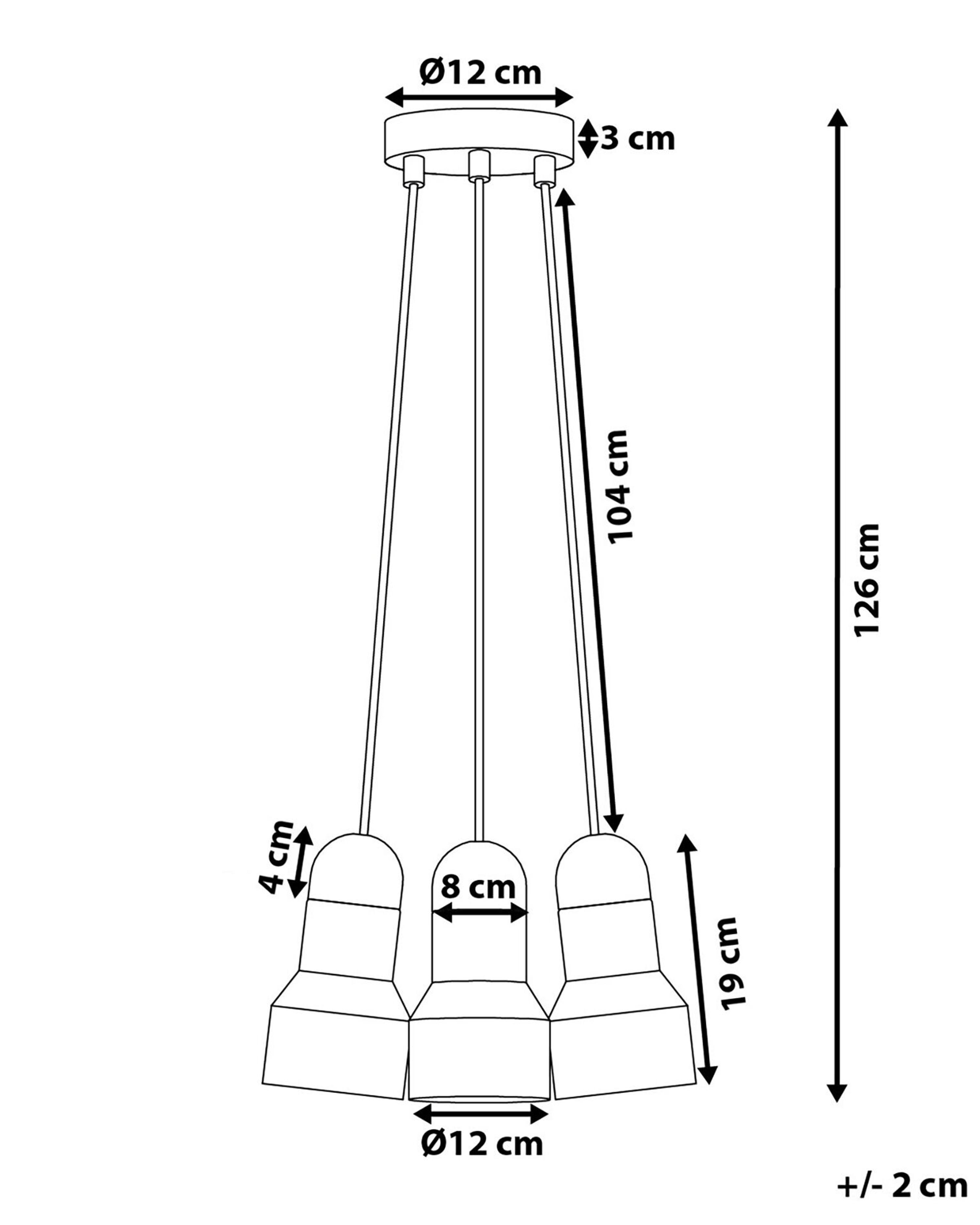 Hanglamp BAHT Beton Grijs