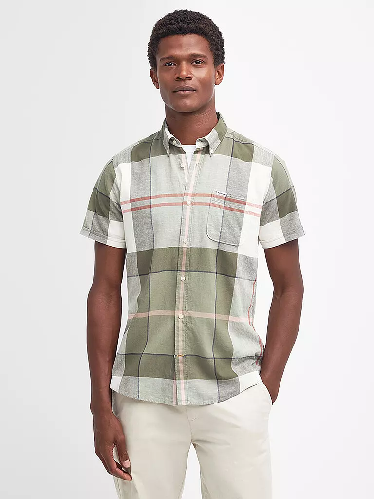 BARBOUR Hemd DOUGLAS olive