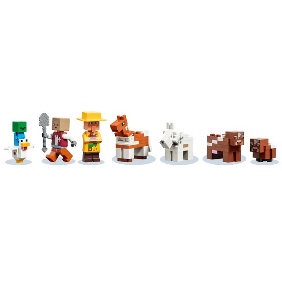 La grange rouge Minecraft LEGO MINECRAFT 21187