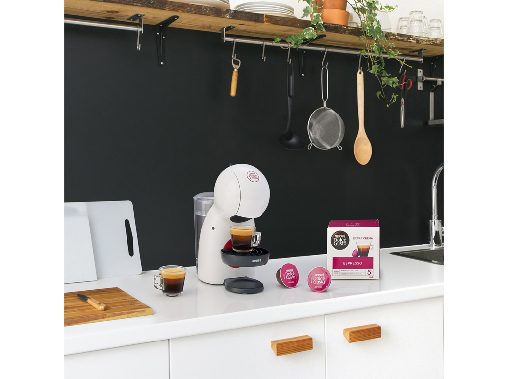 MÁQUINA DE CAFE DOLCE GUSTO KRUPS KP1A31P16 PICCOLO XS BRANCA