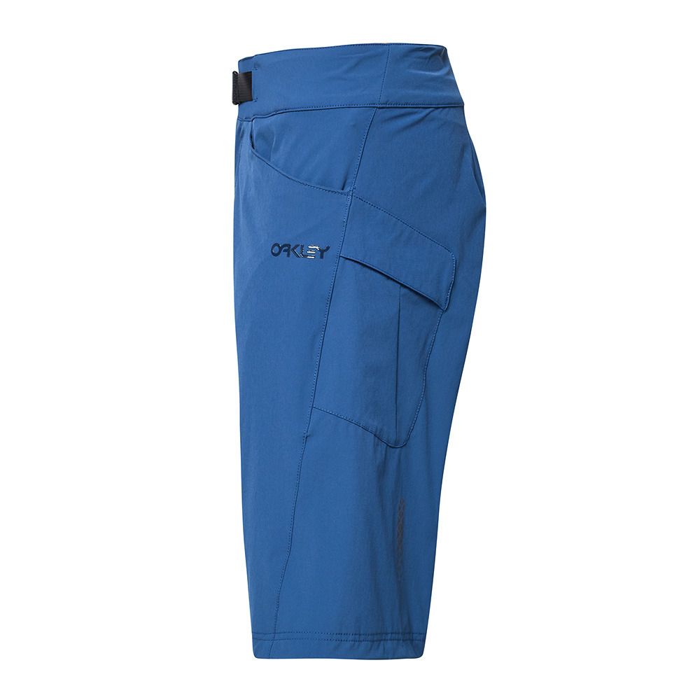 Oakley DROP IN - Short 2 en 1 Homme poseidon