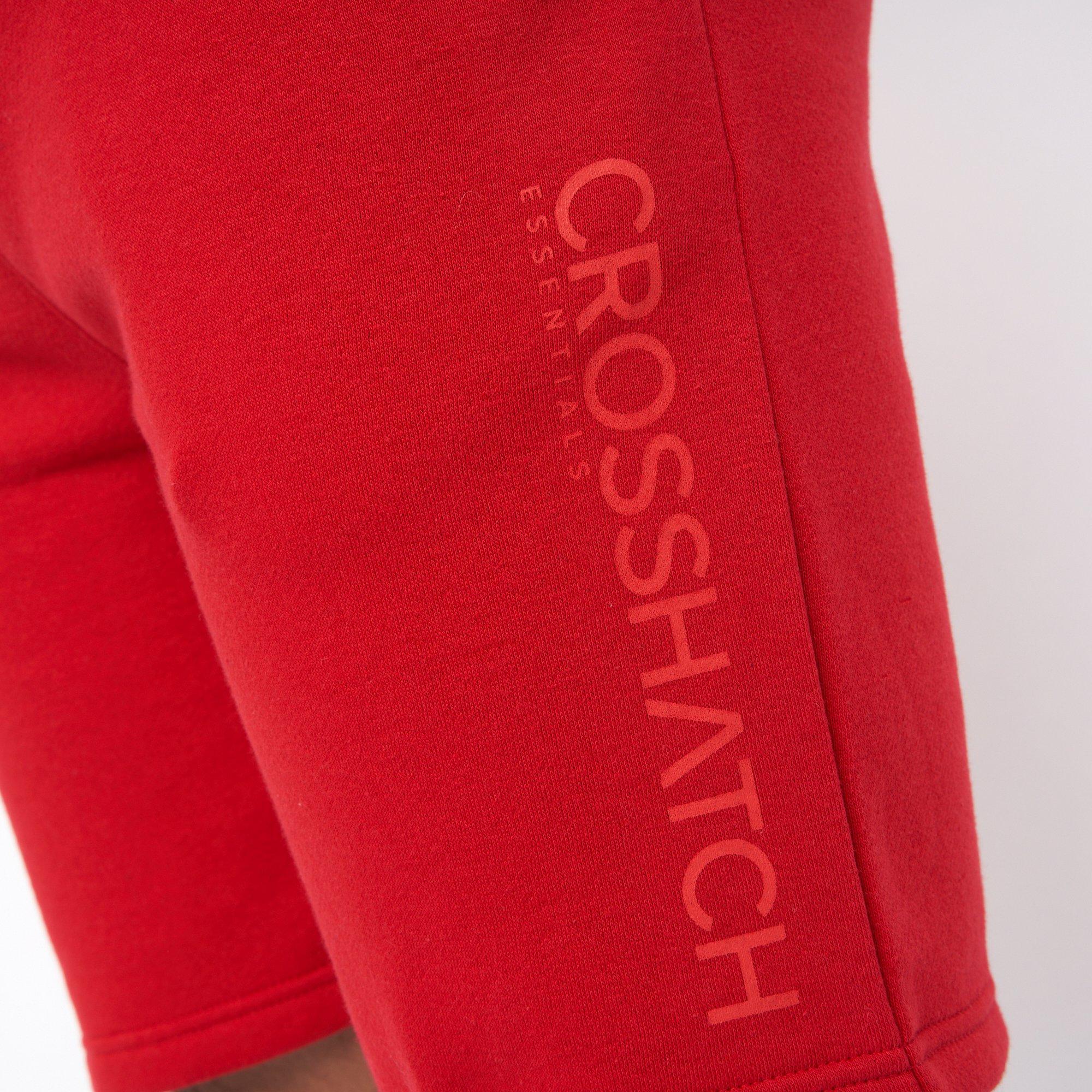 Crosshatch Fleece Back Shorts