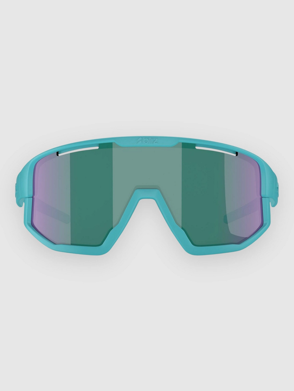 BLIZ Active Eyewear Fusion Small Turquoise Sunglasses green w blue/green revo