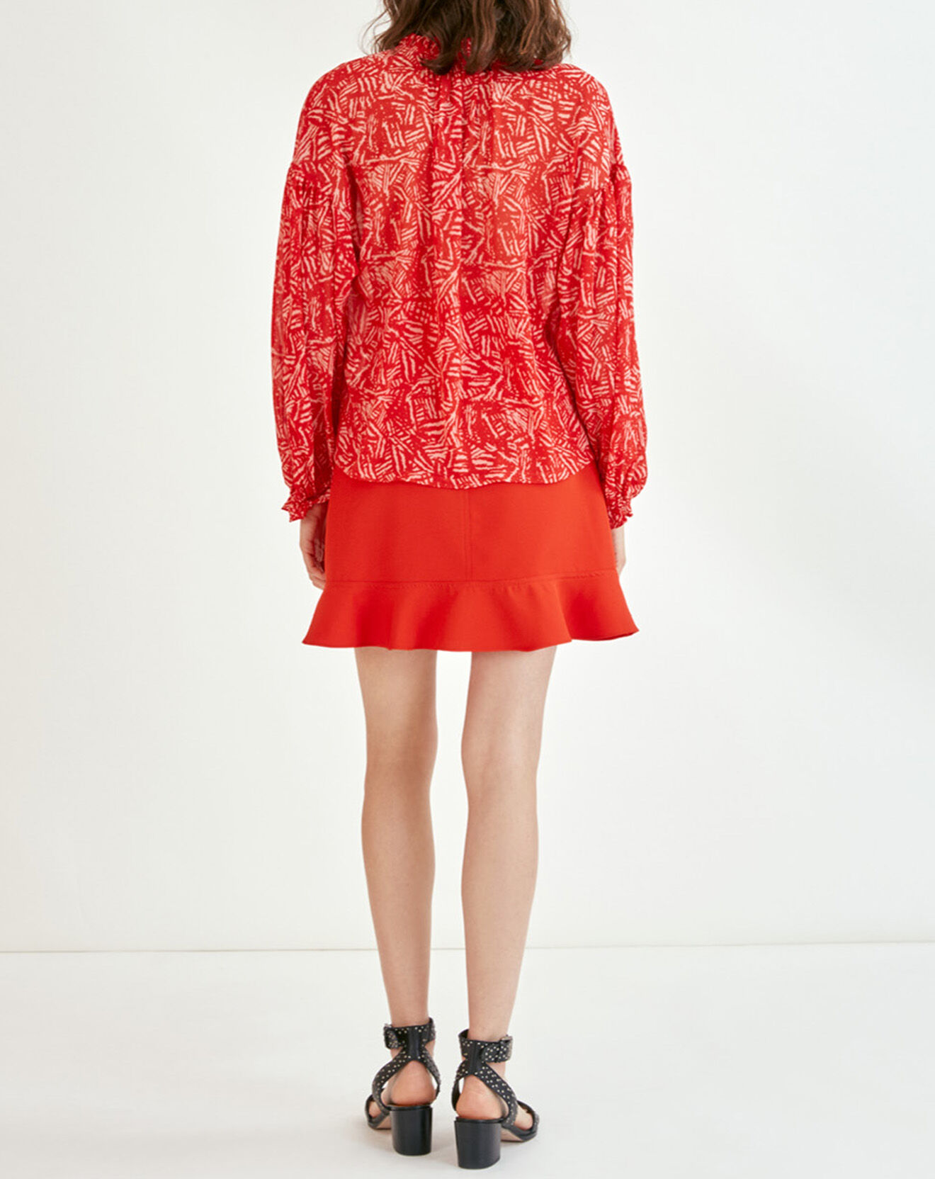 Suncoo Blouse Lisbonne imprimée geranium