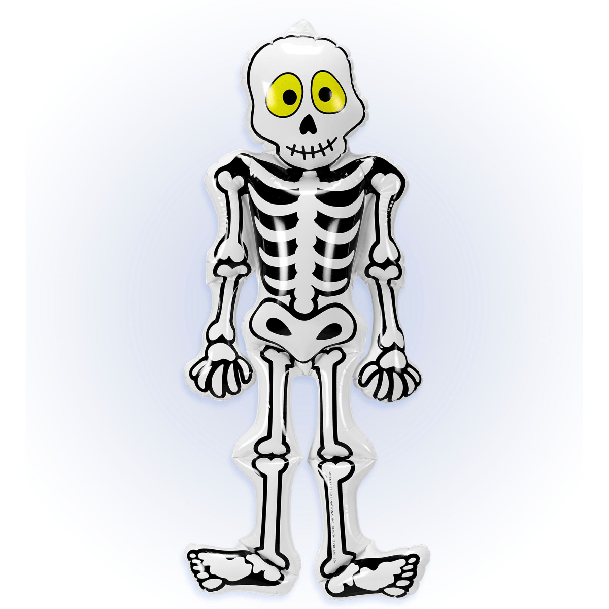 Halloween Skelet Opblaasbaar 56cm