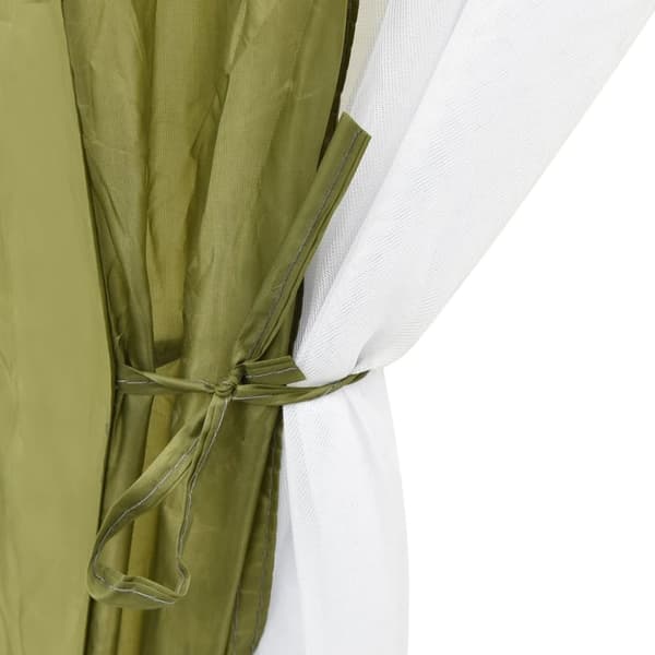 vidaXL Bassengtelt stoff 500x433x250 cm grønn