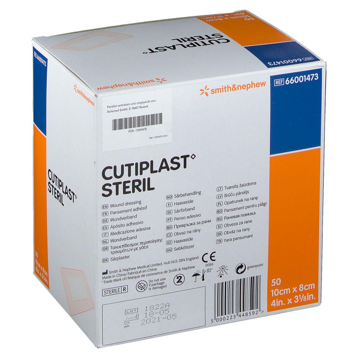 CUTIPLAST® steriler Wundverband 8 x 10 cm