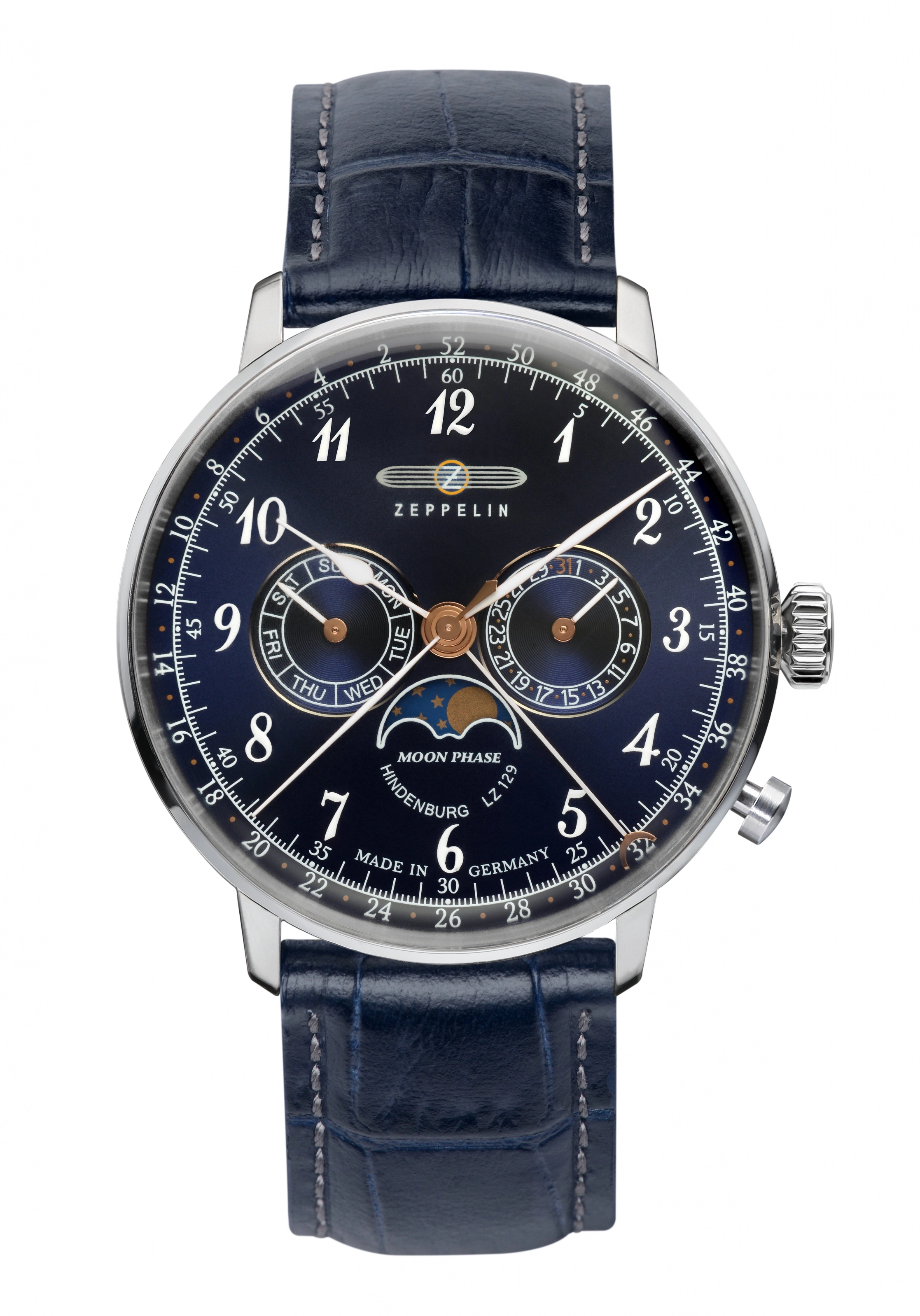 Zeppelin Hindenburg Herrenuhr 7036-3