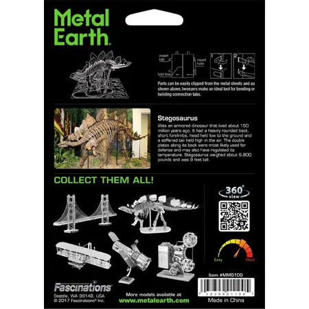 Metal Earth Stegosaurus