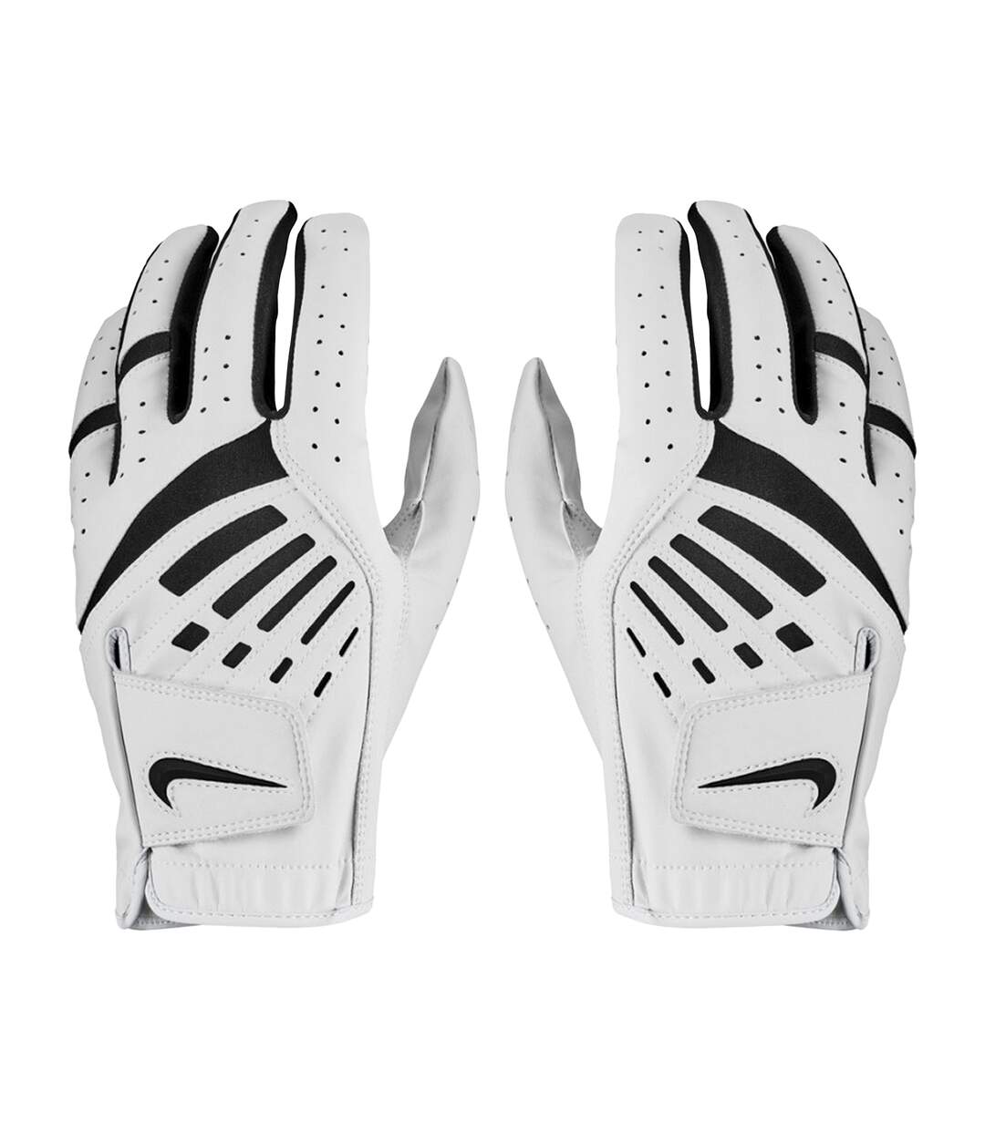 Nike - Gant de golf droitier DURA FEEL - Homme (Blanc / Noir) - UTCS367