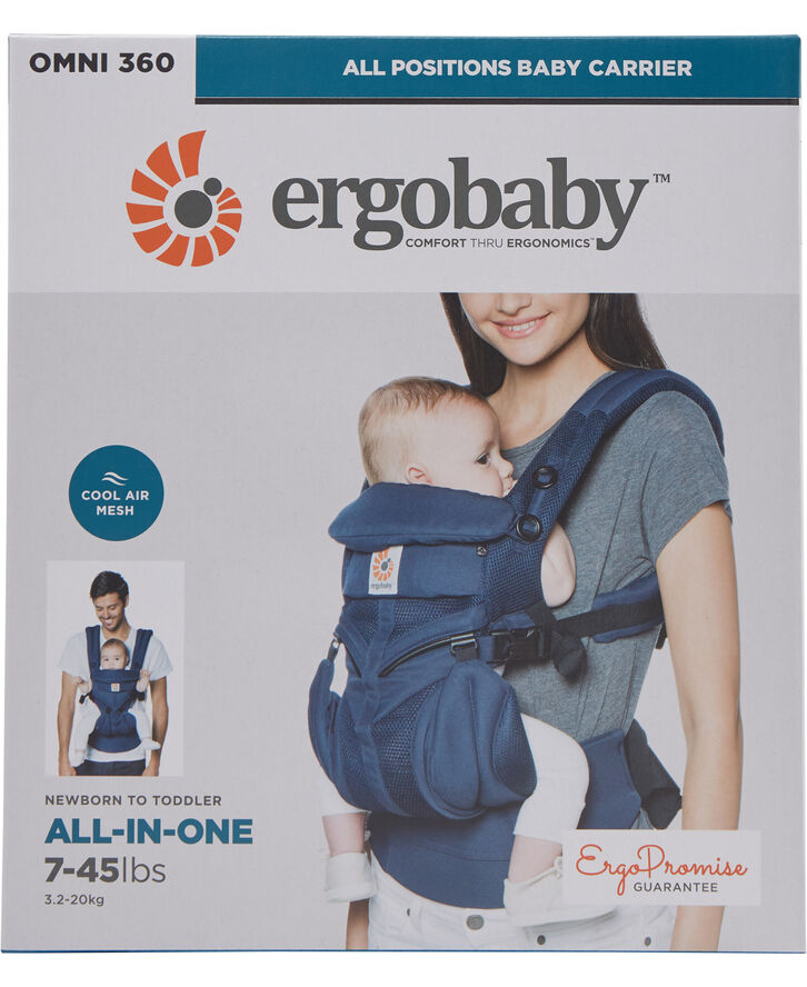 Ergobaby Ergobaby Omni 360 Cool Air Mesh Midnight Blue Blå