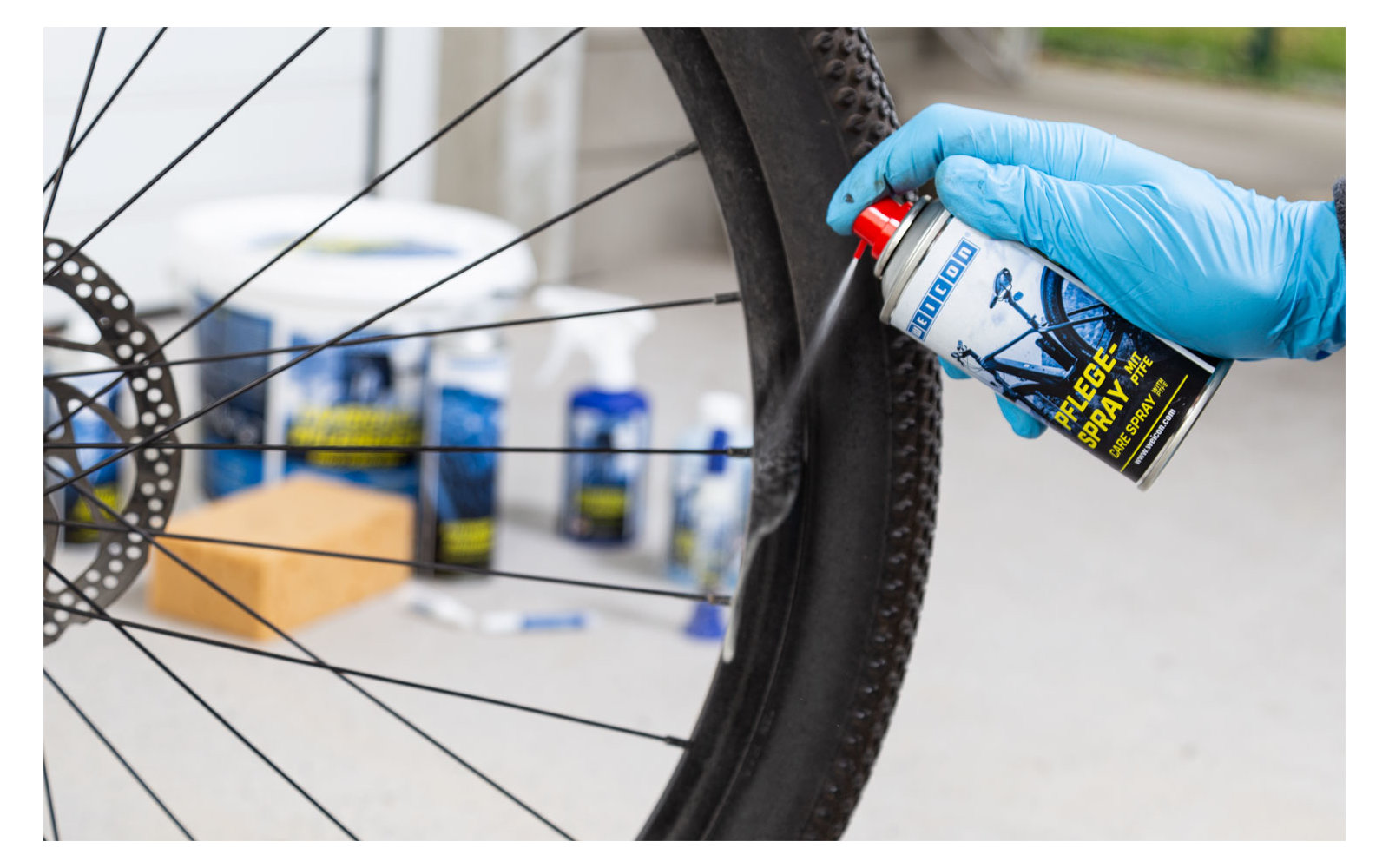 Weicon Fahrrad Pflege Set 3-tlg.