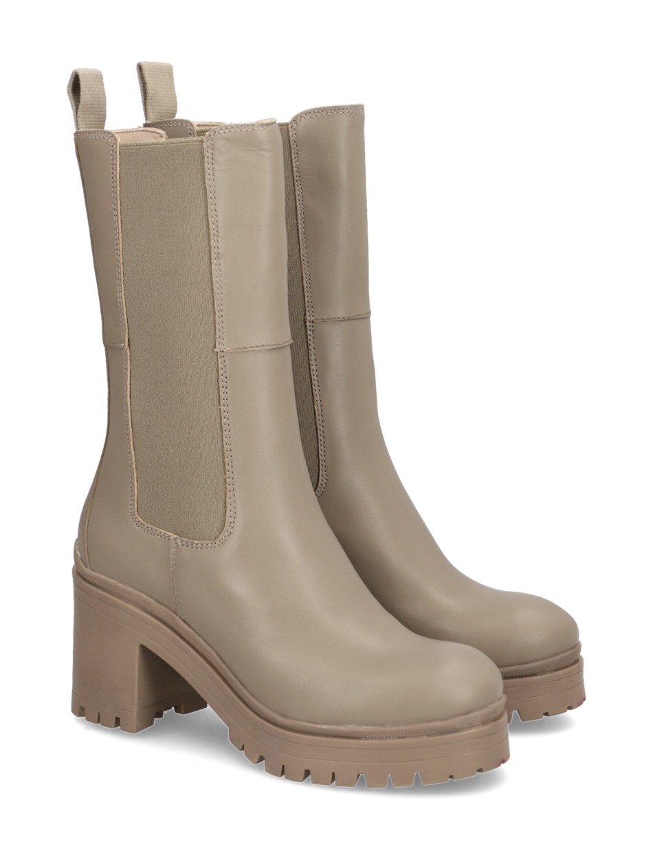 Glattleder Stiefelette