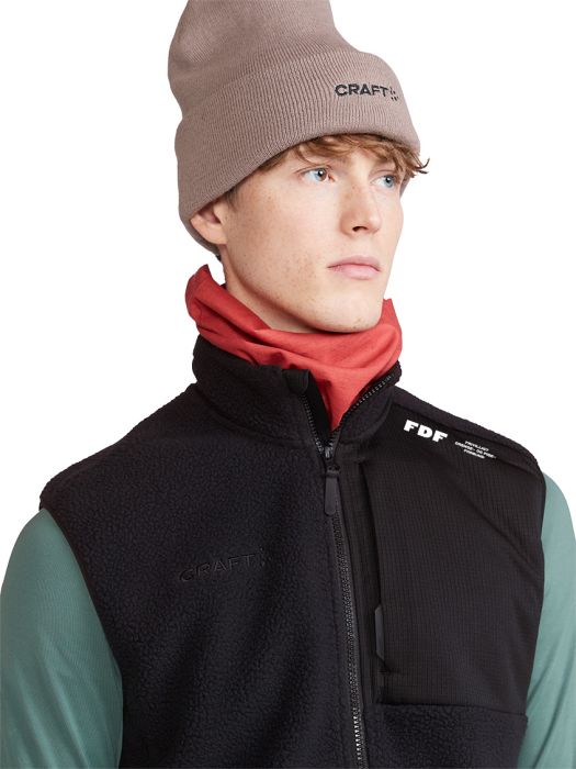 ADV Explore Pile Fleece Vest m/Logo Men