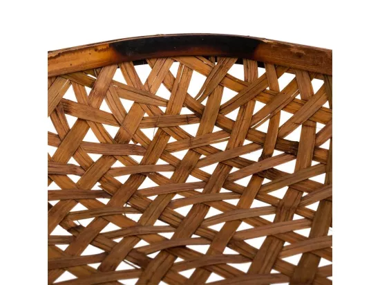 Plateau en bambou marron 54x33x7,5h
