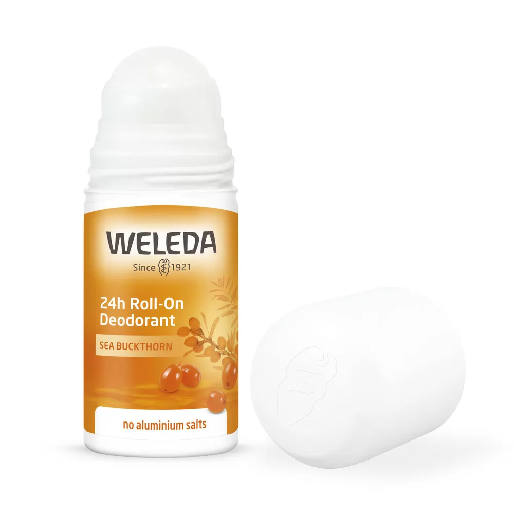 Weleda Sea Buckthorn 24h Roll-On Deodorant - 50 ml.