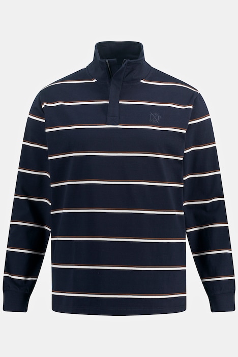 Sweatshirt, Stehkragen, verdeckter Zipper