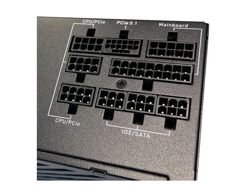 LC-Power Netzteil LC6650G-SI 650 W 80 PLUS GOLD-zertifiziertes vollmodulares ATX-Netzteil
