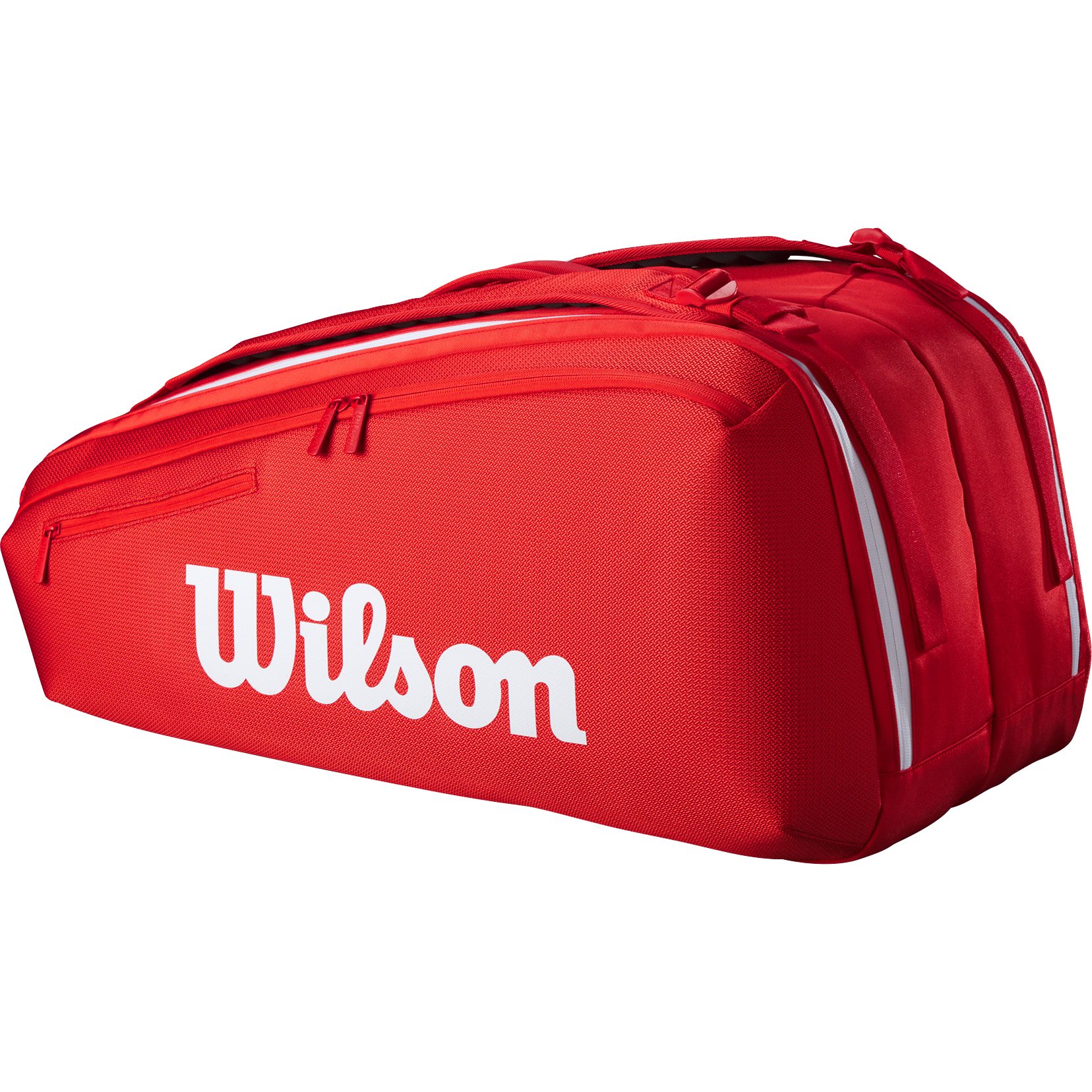 Wilson Super Tour Red 9 Pack Tennistasche rot