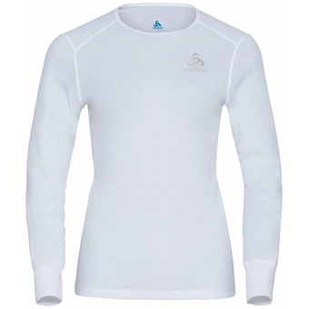 Odlo Active Warm Eco Funktionsshirt Lang White Damen